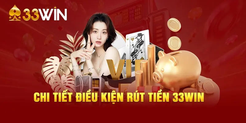 Các điều kiện để có thể rút tiền 33win là gì?