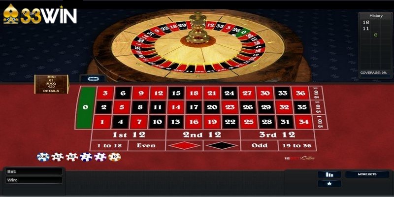 Game Roulette hấp dẫn